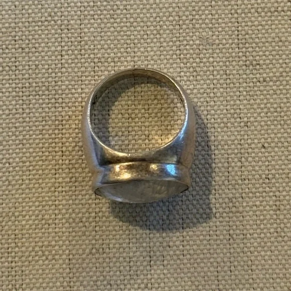 Vintage Nicky Butler Sterling Silver Rutilated Quartz Statement Ring Size 8 - Picture 2 of 10